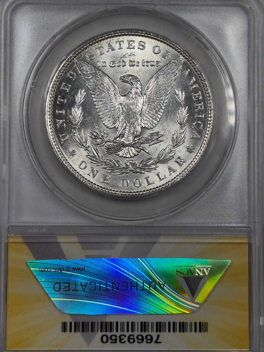 1886-$1-Morgan-Dollar-#45---TPG-17-Of-40